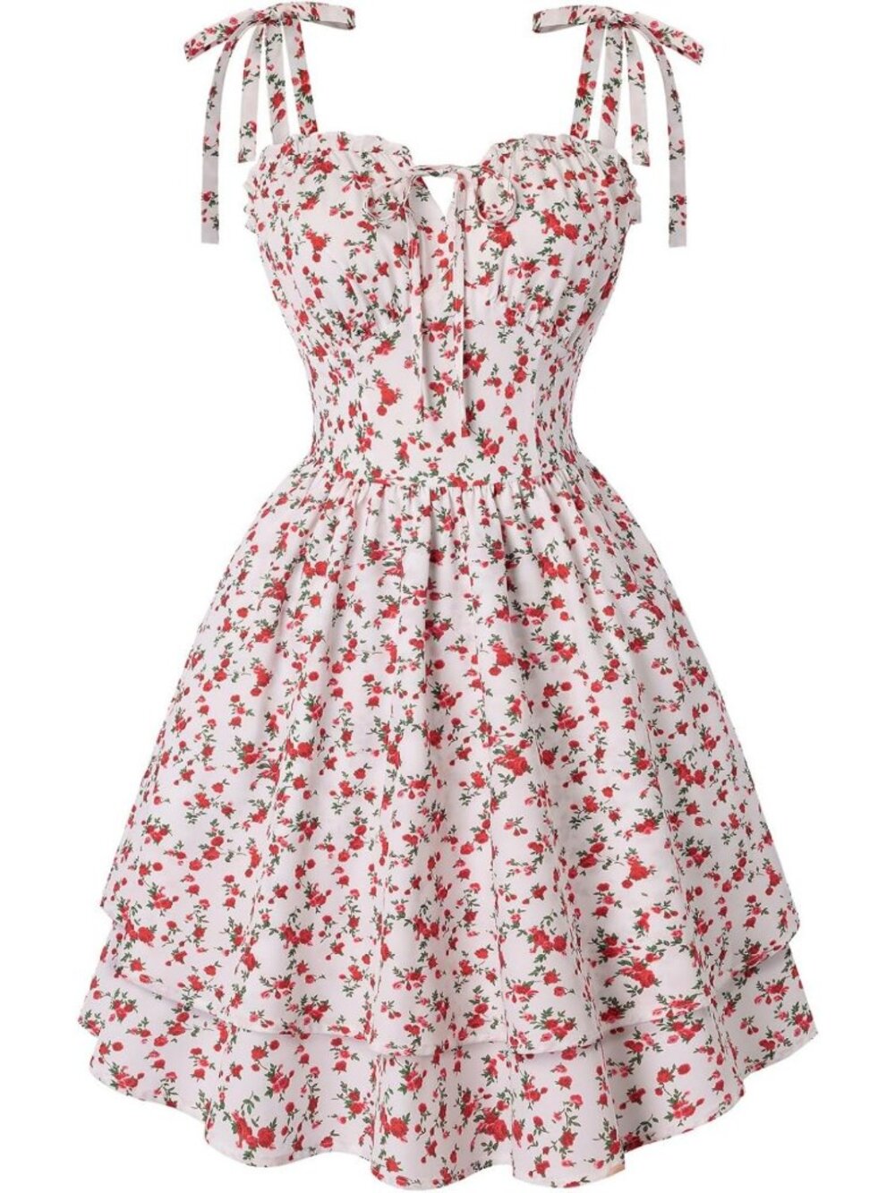 Floral Mini Dress for Women | Corset Sundress | Perfect for Graduation & Parties